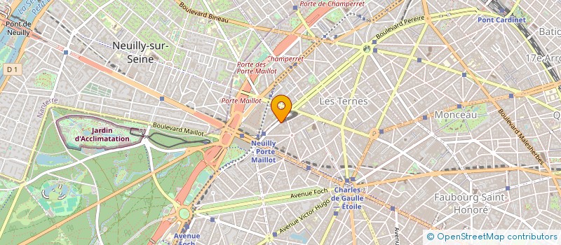 localisation de l'entreprise ACIERS INOXYDABLES DE FRANCE à PARIS