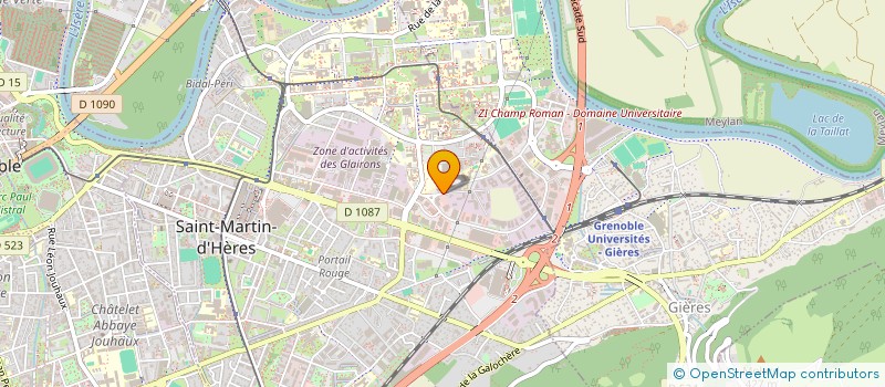 localisation de l'entreprise ACIFS - AUDIT CONSEIL INGENIERIE FISCALE ET SOCIALE à MEYLAN