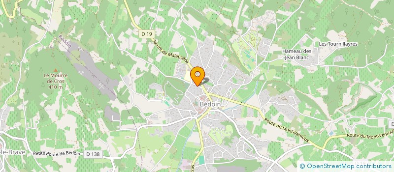 localisation de l'entreprise ACIG à BEDOIN