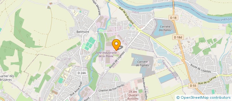 localisation de l'entreprise ACIKGOZ  CHAVANOZ