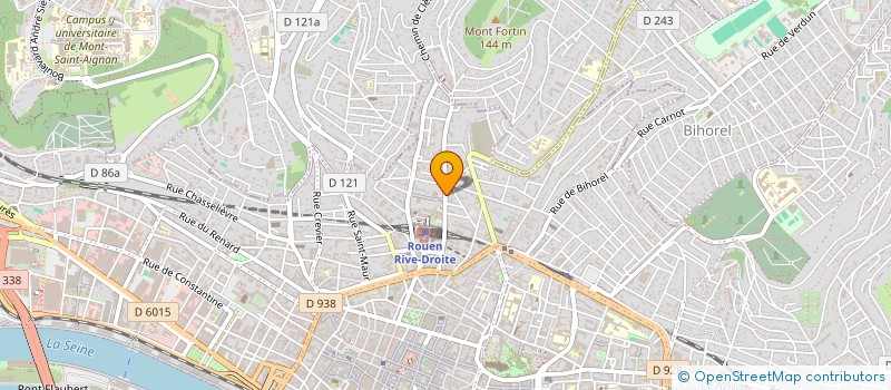 localisation de l'entreprise ACILIUS  MONT-SAINT-AIGNAN