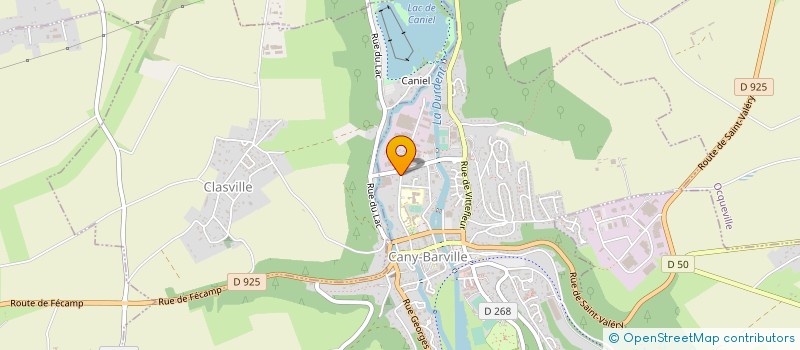 localisation de l'entreprise ACIM  CANY-BARVILLE