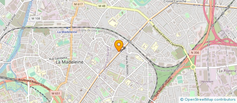 localisation de l'entreprise ACIME B à LILLE