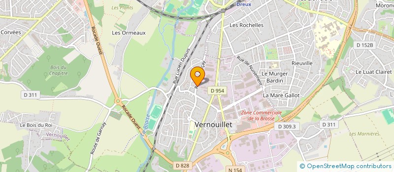 localisation de l'entreprise ACIMO à VERNOUILLET