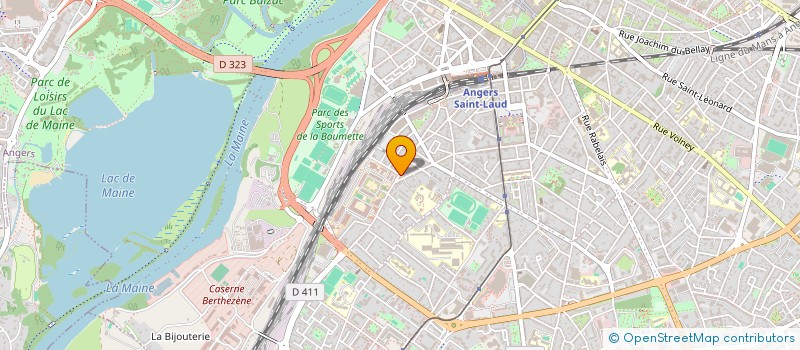 localisation de l'entreprise ACIMO à ANGERS