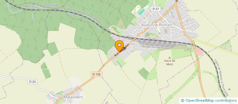 localisation de l'entreprise ACINQ  MALAVILLERS