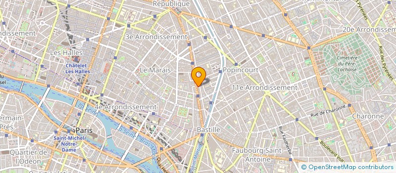 localisation de l'entreprise ACIREP  PARIS