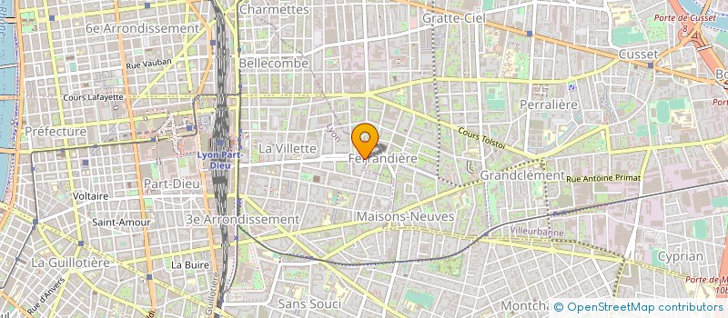 localisation de l'entreprise ACIS AUTOMOBILE ET BATIMENT  LYON