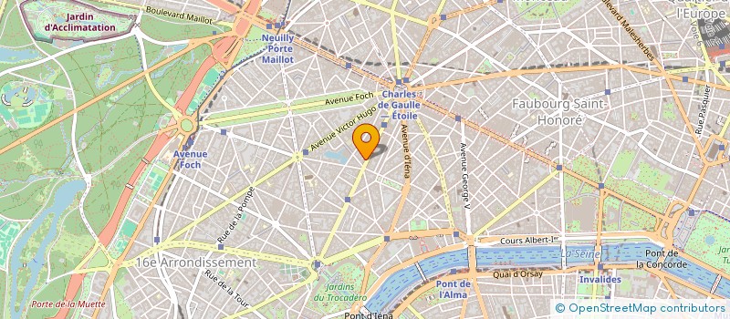 localisation de l'entreprise ACIS CONCEPT  PARIS