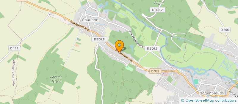 localisation de l'entreprise ACITEL à CHAUDON