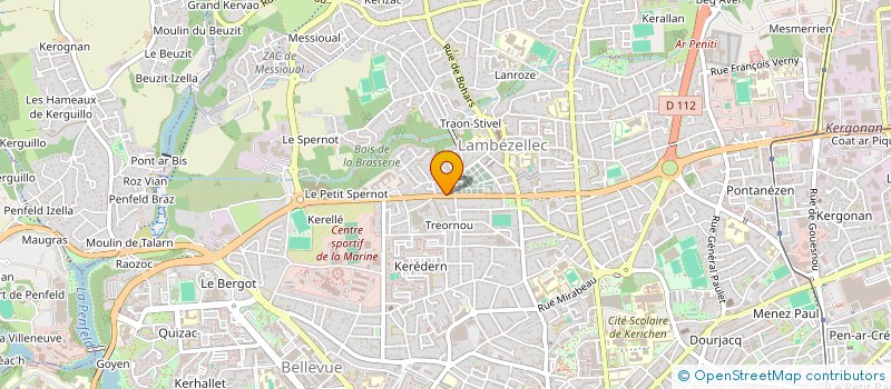localisation de l'entreprise ACIVADA à BREST