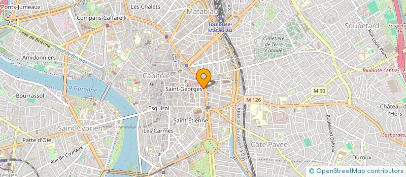 localisation de l'entreprise ACJ CONSEIL à TOULOUSE