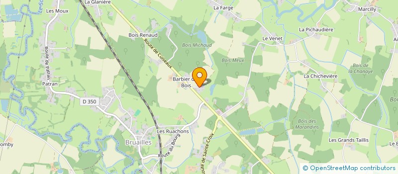 localisation de l'entreprise ACJ LIMON  BRUAILLES