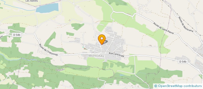 localisation de l'entreprise ACJM à RUY-MONTCEAU