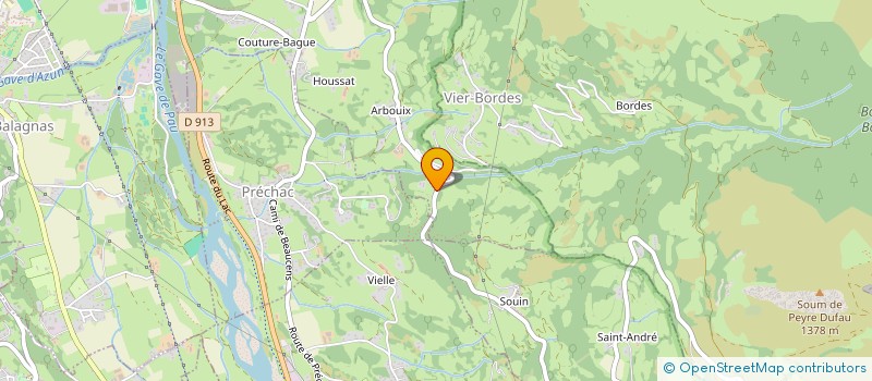 localisation de l'entreprise ACJMB  AYROS-ARBOUIX