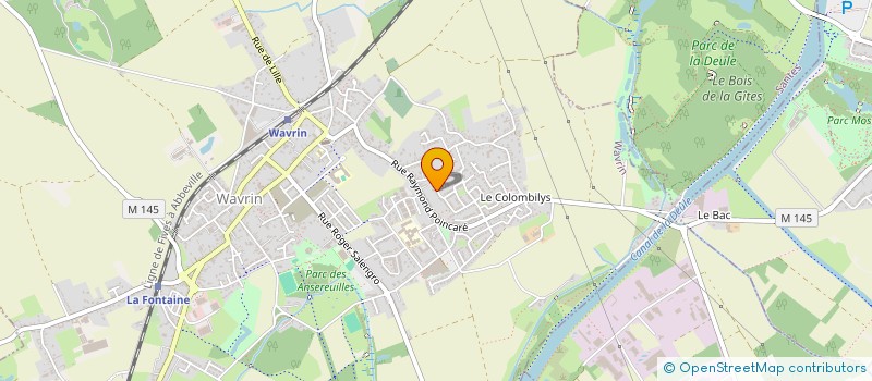 localisation de l'entreprise ACK  WAVRIN