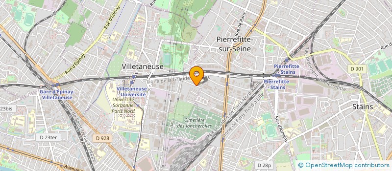 localisation de l'entreprise ACK MOBILITE à VILLETANEUSE