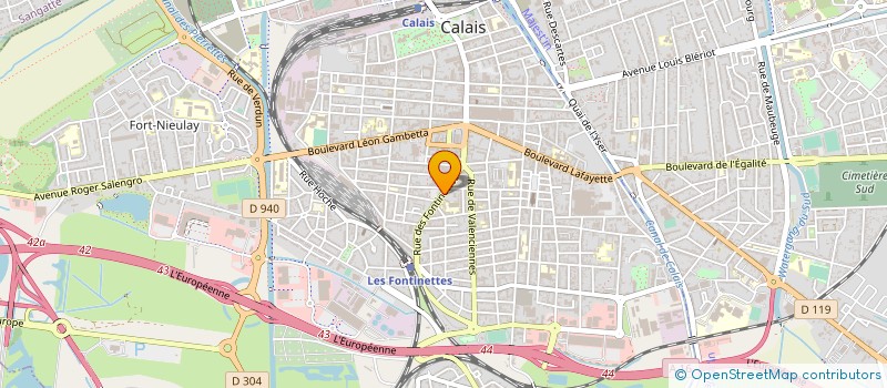 localisation de l'entreprise ACK SOLUTIONS à MEUDON