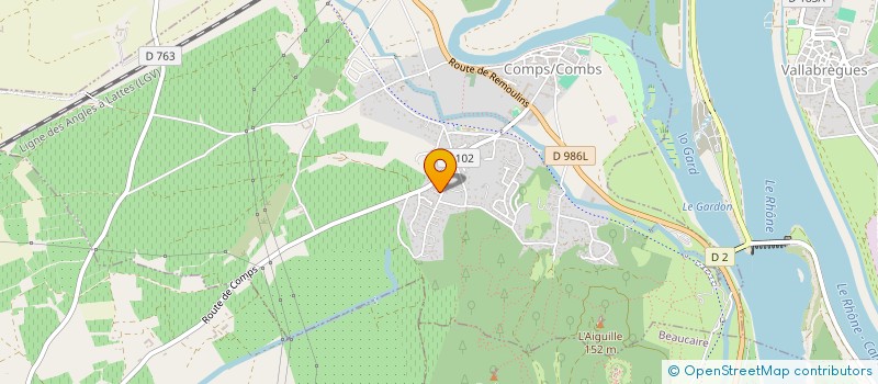 localisation de l'entreprise ACKER  COMPS