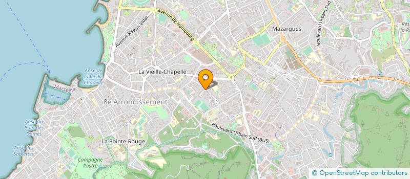 localisation de l'entreprise ACKERVID à MARSEILLE