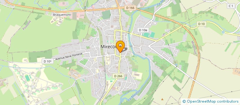 localisation de l'entreprise ACKH  MIRECOURT