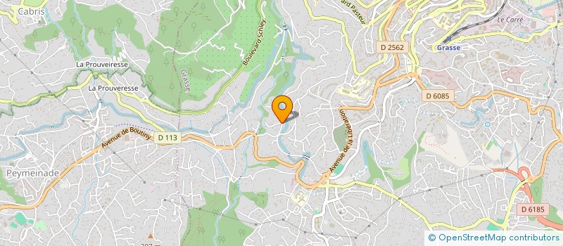 localisation de l'entreprise ACKNOWLEDGE CYBEROPS à GRASSE