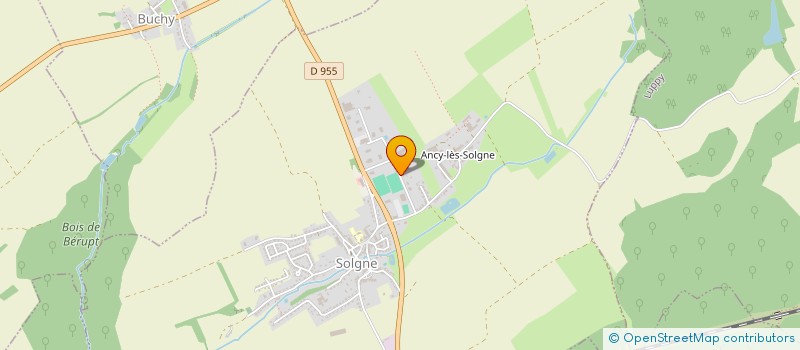 localisation de l'entreprise ACKO  SOLGNE