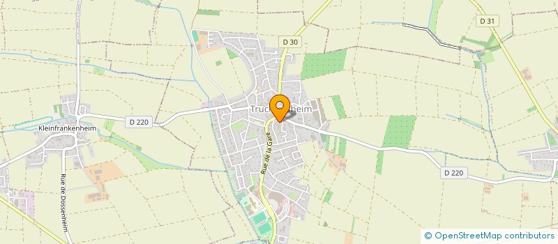 localisation de l'entreprise ACKORSERVICES  TRUCHTERSHEIM