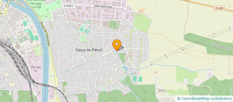 localisation de l'entreprise ACKS à VAUX-LE-PENIL