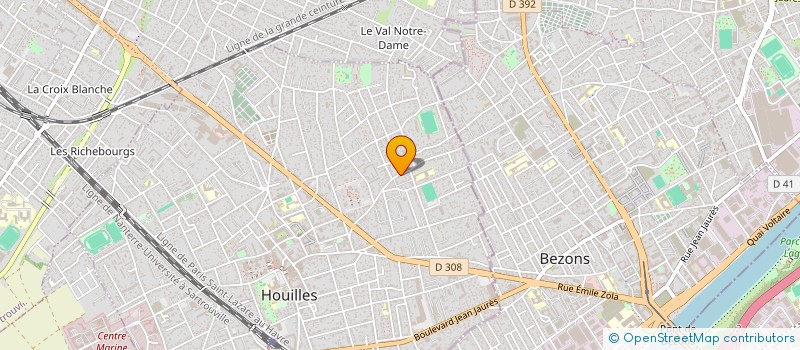localisation de l'entreprise ACL à HOUILLES