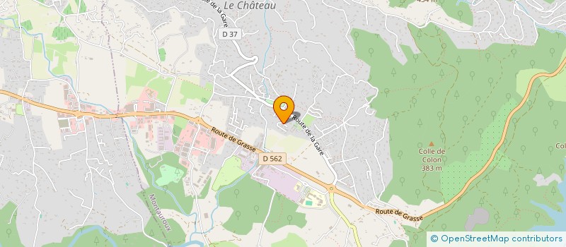 localisation de l'entreprise ACL  MONTAUROUX