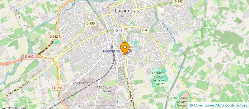 localisation de l'entreprise ACL à CARPENTRAS