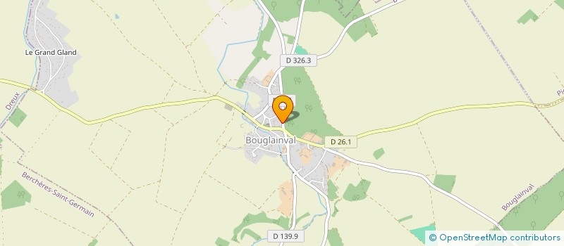 localisation de l'entreprise ACL à BOUGLAINVAL