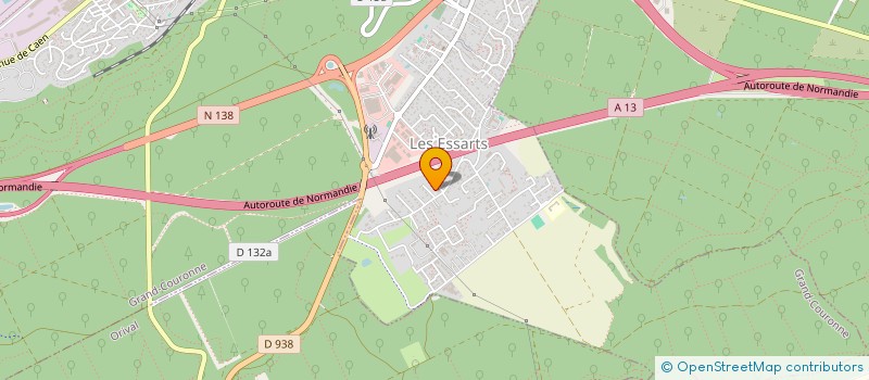 localisation de l'entreprise ACL  GRAND-COURONNE