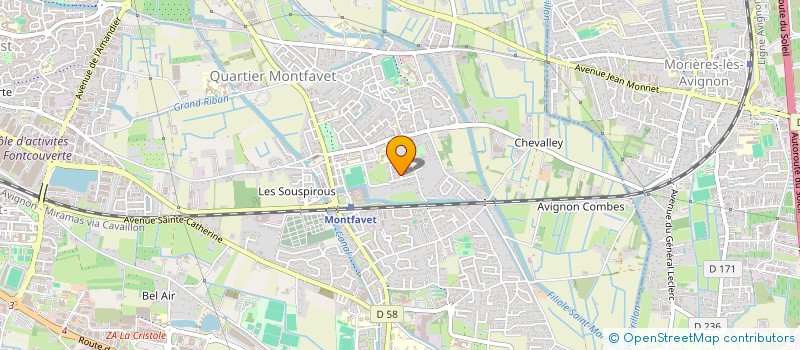 localisation de l'entreprise ACL à AVIGNON