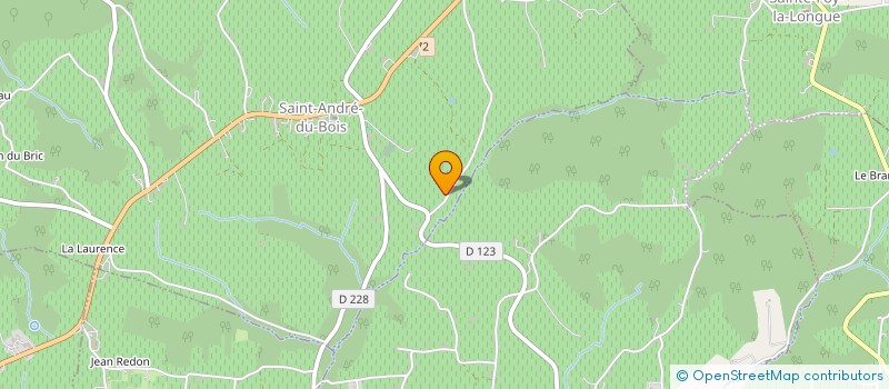 localisation de l'entreprise ACL  SAINT-ANDRE-DU-BOIS