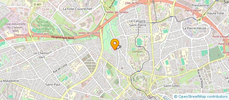 localisation de l'entreprise ACL à CAEN