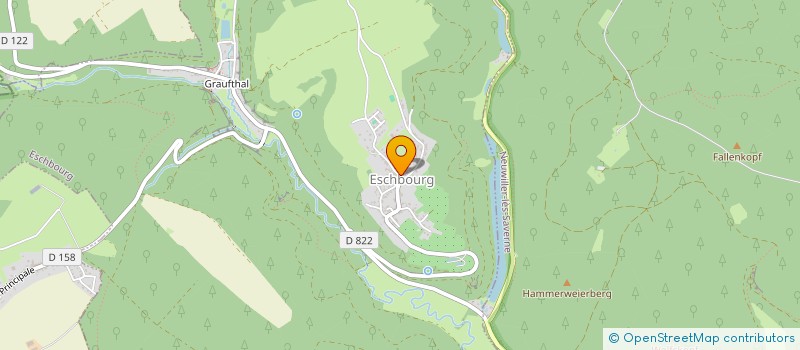 localisation de l'entreprise ACL AU FILE DES FONTAINES  ESCHBOURG