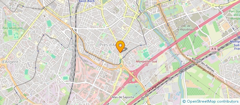 localisation de l'entreprise ACL BAT à MONTPELLIER