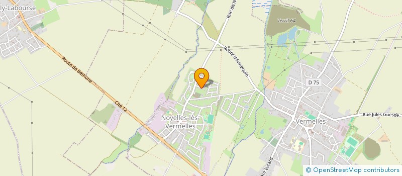 localisation de l'entreprise ACL BAT  NOYELLES-LES-VERMELLES