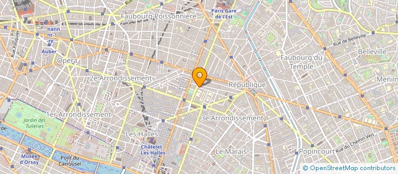 localisation de l'entreprise ACL & CO à PARIS