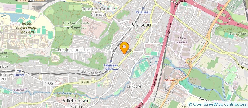 localisation de l'entreprise ACL&CO à PALAISEAU