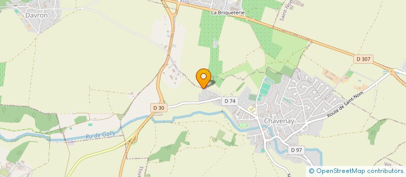 localisation de l'entreprise ACL CREACONSEIL  CHAVENAY