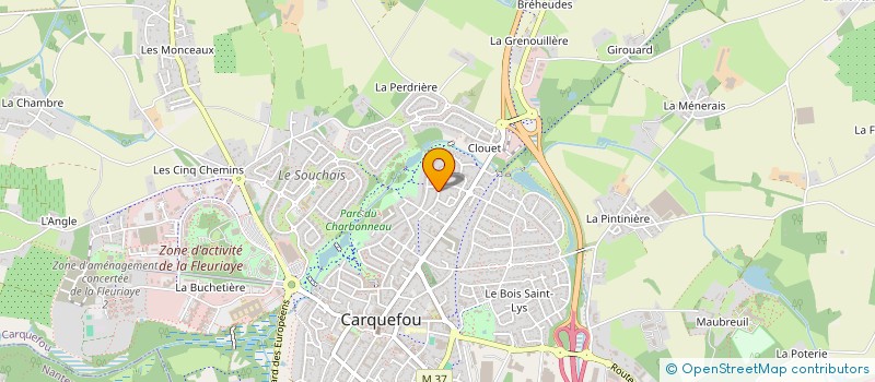 localisation de l'entreprise ACL HOLDING à CARQUEFOU