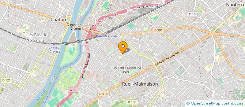 localisation de l'entreprise ACL INVEST à RUEIL-MALMAISON