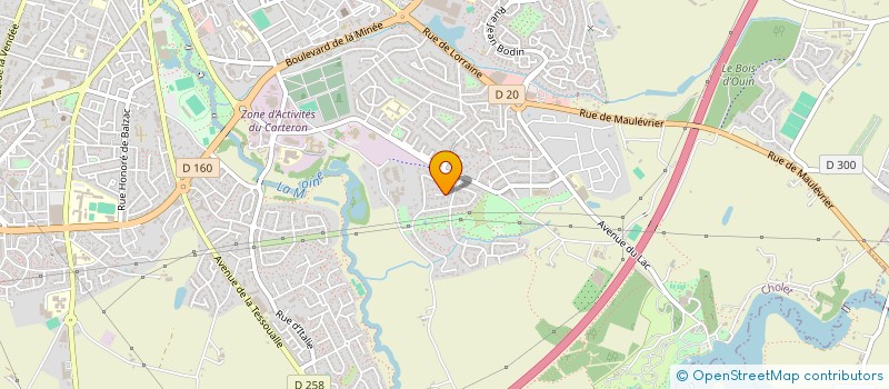 localisation de l'entreprise ACL INVEST à CHOLET