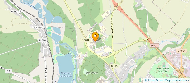 localisation de l'entreprise ACL UNILASALLE BEAUVAIS  BEAUVAIS