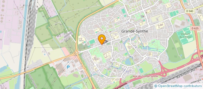 localisation de l'entreprise ACLAIRI  GRANDE-SYNTHE