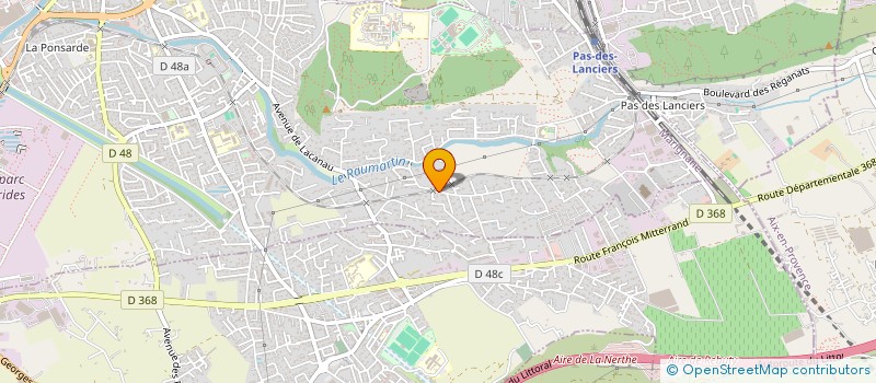 localisation de l'entreprise ACLAM DIFFUSION à MARIGNANE