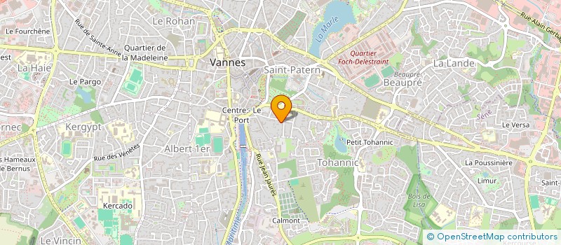 localisation de l'entreprise ACLANTEC  SAINT-AVE